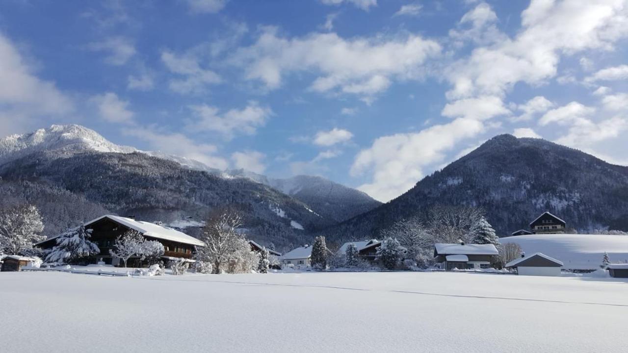 Chiemgauferienwohnungen - Wanderlust Und Alpenrose Unterwössen Exterior foto