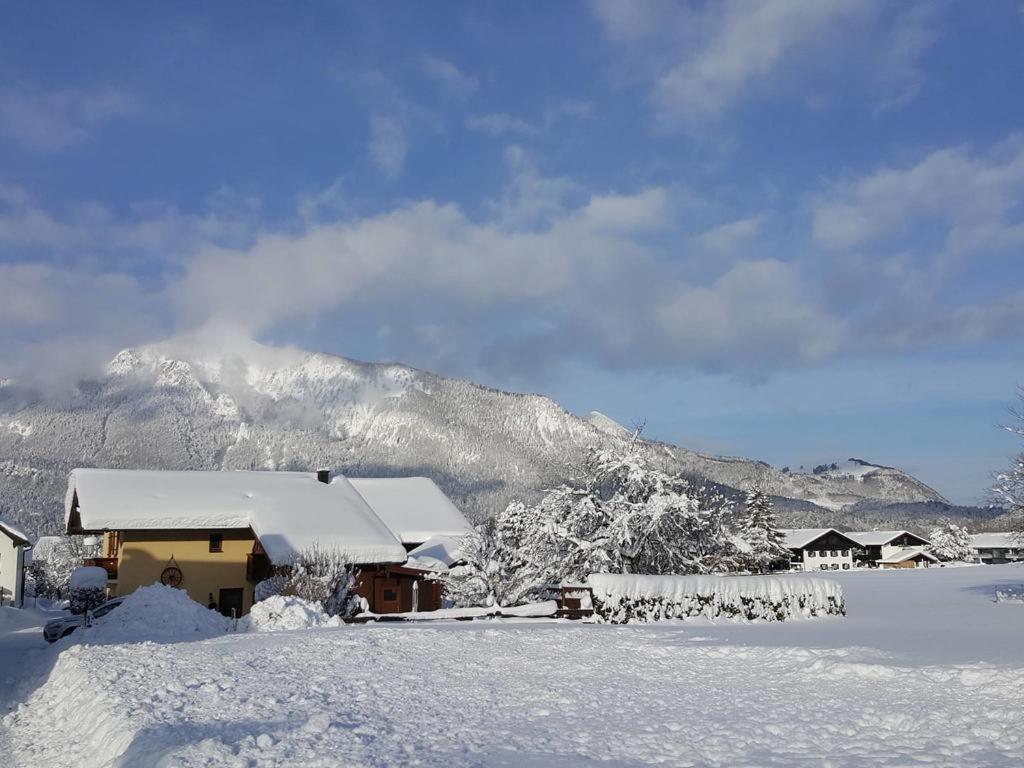 Chiemgauferienwohnungen - Wanderlust Und Alpenrose Unterwössen Exterior foto